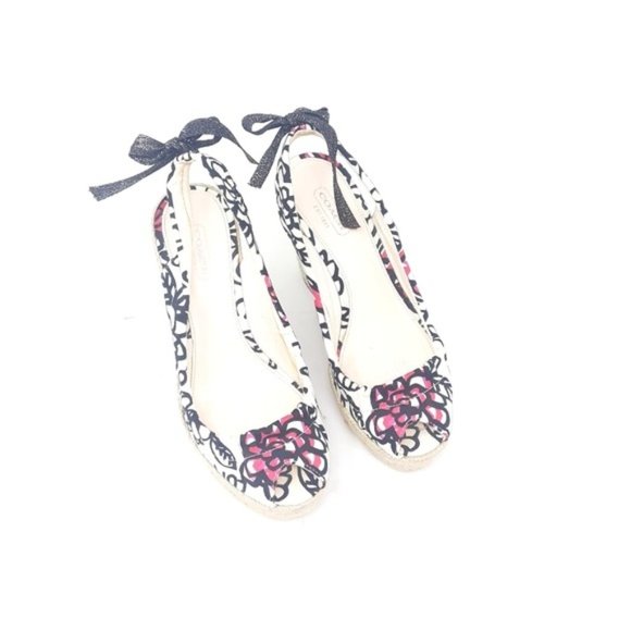 Coach Maritza Poppy Wedges Size 6 - Picture 3 of 6